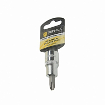 Насадка-вставка с битой Philips PH4 ER-94502H 1/2 22мм L=60мм (с держателем) ЭВРИКА /1/20